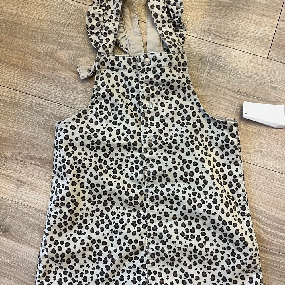 H & M Cheetah Dress NWT youth 4